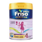 美素佳儿（Friso）金装系列 港版4段 儿童配方营养奶粉 HMO配方900g/罐