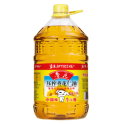 鲁花 食用油 物理压榨 葵花仁油6.18L 新老包装随机发放