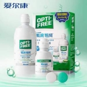 官旗发货，Alcon 爱尔康 傲滴 第三代恒润隐形眼镜护理液 300mL+60mL