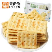 京喜特价APP、有券的上：来伊份 海苔味苏打饼干 500g