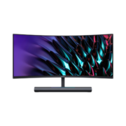 华为HUAWEI MateView GT 34英寸曲面显示器 WQHD 165Hz带鱼屏 Type-C SoundBar立体声场 触控灯条 游戏电竞