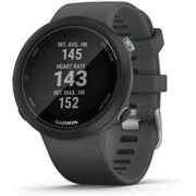 GARMIN 佳明 Swim 2 GPS游泳智能手表，可用于游泳池和开阔水域，带有水下心率，记录距离，步速，板岩灰