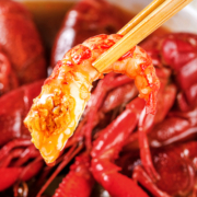 满家乐盱眙龙虾加热即食十三香麻辣蒜泥冷冻整虾火锅夜宵食材700g