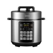 美的（Midea）电压力锅 家用5L电饭煲 多功能全自动智能预约高压煮饭煲汤汤锅大容量电锅火锅专用锅高压锅电饭锅 MY-E522