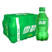 雪碧 Sprite 柠檬味 汽水 碳酸饮料 300ml*12罐 整箱装年货