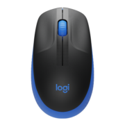 罗技（Logitech）M190无线鼠标 大手鼠标-惊艳蓝