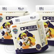 DRESS 吉氏 婴儿拉拉裤 XL20片*3包