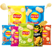 Lay's/乐事袋装薯片露营套装礼袋500gx1袋零食小吃礼包