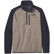 Patagonia 巴塔哥尼亚 Better Sweater系列 男士1/4 拉链抓绒套头衫