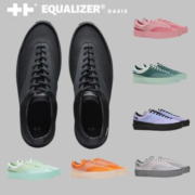EQUALIZER草牌官方运动休闲鞋FAULT低帮反硫化原创潮牌板鞋艹无中生有 黑石 40
