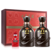 古井贡酒 年份原浆 古5 50度500ml*2瓶 浓香型白酒 礼盒装