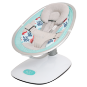 babyboatR2婴儿摇摇椅哄娃神器新生儿礼物礼盒婴儿摇椅哄睡神器椅婴儿玩具 标准款静谧灰