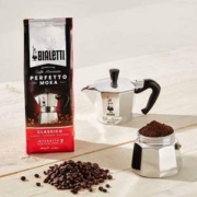 Bialetti 比乐蒂 意大利产 摩卡壶 3杯量+咖啡豆250g礼盒装
