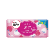 京喜特价、需抢券：高洁丝（Kotex）少女肌190mm*18片超薄绵柔迷你护翼型护垫卫生巾