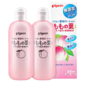 Plus会员，概率券:贝亲（Pigeon）贝亲桃子水 爽身粉200ML 桃子水200ml*2