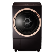 東芝（TOSHIBA）东芝 滚筒洗衣机全自动 X6棕色 热泵式洗烘一体 UFB超微泡 直驱变频 11公斤大容量 以旧换新