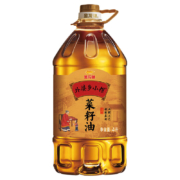 京东百亿补贴：金龙鱼非转基因压榨外婆乡小榨菜籽油4L家用大桶