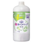 花王(KAO)泡沫洗手液800ml柑橘香 宝宝儿童大人补充装超大瓶装 日本原装进口