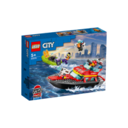 乐高（LEGO）积木 60373 消防救援艇 5岁+男孩玩具生日礼物上新