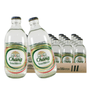 泰象 泰国进口水苏打水饮用水气泡水325ml/瓶玻璃瓶汽水 泰象含气325ml*24瓶原味 水