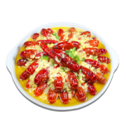 京东百亿补贴：富海锦蒜蓉小龙虾 900g 3-5钱 净虾500g 整虾加热即食方便菜