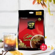 G7 COFFEE TRUNG NGUYEN中原 越南进口G7黑咖啡 100杯