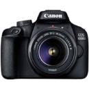 Canon 佳能 EOS 4000D + EF-S 18-55mm III 单反相机套件 18 MP 5184 x 3456 像素黑色