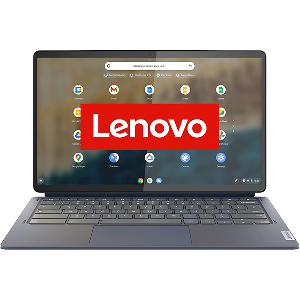 Lenovo 联想 IdeaPad Duet 5 Chromebook 33.8 厘米(13.3 英寸,1920 × 1080,全高清,OLED,触摸)2 合 1 平板电脑(Qualcomm Snapdragon 7c Gen 2,8 GB 内存,128 GB eMMC,Wi-Fi,ChromeOS)深灰色,包含Active笔