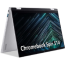 宏碁 Chromebook Spin 514 CP514-2H - (英特尔酷睿 i3-1110G4,8GB,128GB 固态硬盘,14 英寸全高清触摸屏显示屏,Google Chrome 操作系统,银色)