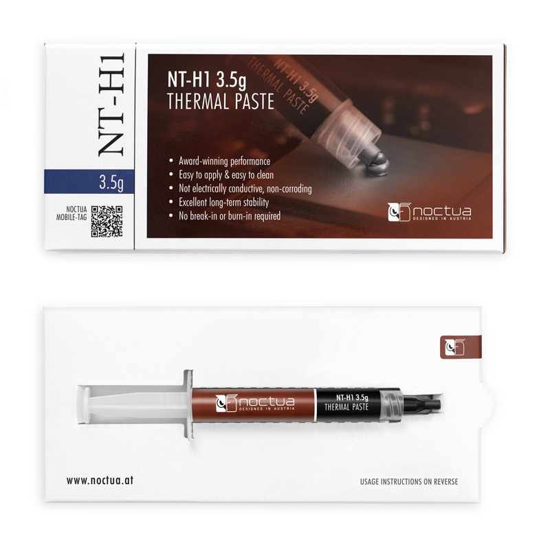 猫头鹰NT-H1 3.5g装 导热硅脂 笔记本显卡CPU导热硅脂