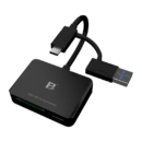 FB 沣标 微单反相机/无人机/行车记录仪XQD TF SD存储卡USB3.0拓展接口多功能五口合一高速Type-C读卡器
