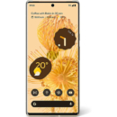 Google Pixel 6 Pro - Android 5G 智能手机，不带 SIM 锁，配备 50 MP 摄像头和广角镜头 -128 GB - Sorta Sunny