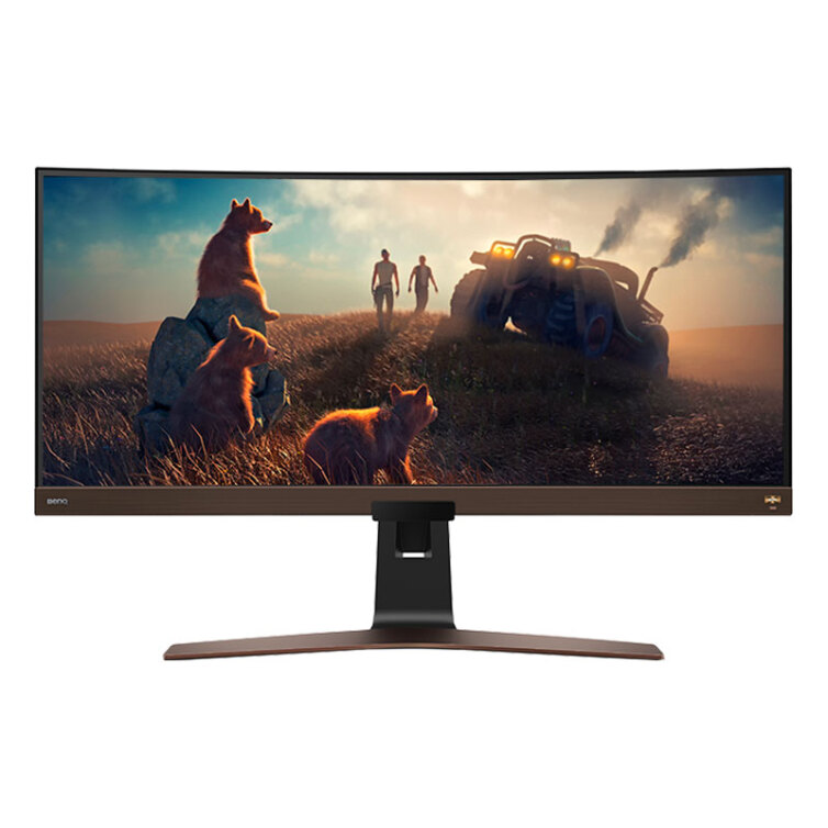 明基（BenQ）EW3880R 38英寸 UWQHD 曲面 IPS HDR P3广色域环绕音箱 电脑/PS5显示器（Type-C可充电）