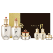 京东百亿补贴：WHOO 后 天气丹花献护肤水乳霜套装礼盒 （水 150ml+乳 110ml+面霜 25ml+赠 同款水 25ml+同款乳 25ml+同款面霜10ml）