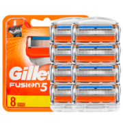万人好评!吉列(Gillette)锋隐5剃须刀男士手动刮胡刀头锋速5刀片 锋隐经典8刀头【99%选择】