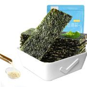 良品铺子 芝麻夹心海苔大袋装175g