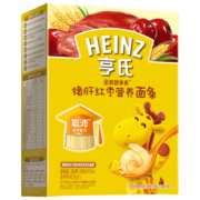 亨氏（Heinz）婴儿面条宝宝辅食儿童线面营养挂面牛肉蔬菜鳕鱼西兰花营养面条-1 猪肝红枣营养面条336g