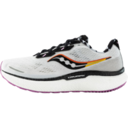 Saucony【预售】索康尼Triumph胜利19女跑鞋减震透气跑步鞋旗舰运动鞋子 白黑-40 38.5