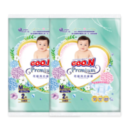 概率券：大王（GOO.N） 大王花信风系列 纸尿裤试用装 M2片*2包（共4片）6-11kg