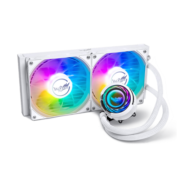 瓦尔基里(VALKYRIE）C280W-RGB  VK 一体式CPU水冷散热器 5年保漏液包赔 支持LGA1700 ARGB光效 金属扣具