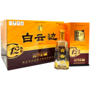 白云边  十二年陈酿 浓酱兼香型白酒42度 450ml*6瓶 整箱装（含礼品袋）