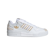 adidas阿迪达斯三叶草FORUM EXHIBIT男女休闲篮球鞋板鞋小白鞋 白/米色 40(245mm)