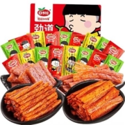 概率券、口水娃 辣条零食大礼包 500G 量贩装