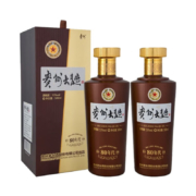 京东百亿补贴：茅台  贵州大曲酒 80年代 酱香型白酒 53度 500ml *2 双支装