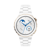 23日20点、618预售、PLUS会员：华为HUAWEI WATCH GT 3 Pro 白色陶瓷表带 42.9mm表盘 华为手表 运动智能手表 腕上微信 女性生理周期管理2.0