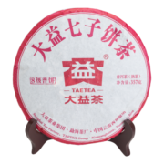 大益 茶叶普洱茶熟茶 2016年八级普饼 357g/饼 茶叶中华老字号