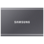 三星T7移动固态硬盘1TB USB3.2电脑安卓手机硬件加密外置两用SSD
