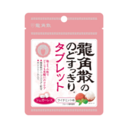 龙角散草本润喉木糖醇含片荔枝味10.4g/袋水果味糖果休闲零食硬糖