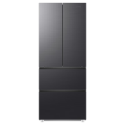 海尔（Haier）冰箱412升法式多门双开门开四门一级能效双变频风冷无霜家用净味保鲜超薄嵌入式智能家电冰箱 412升星韵银+1级双变频+升级黑金净化+三档变温