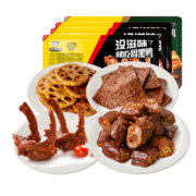 ZHOU HEI YA 周黑鸭 锁鲜星享 脖锁卤藕香干4盒555g